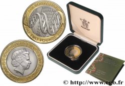 ROYAUME-UNI 2 Pounds (Livres) Proof Double hélice d’ADN 2003 