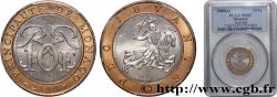 MONACO - PRINCIPALITY OF MONACO - RAINIER III 10 Francs  2000 Paris MS67 PCGS