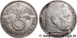 ALLEMAGNE 5 Reichsmark 1939 Munich