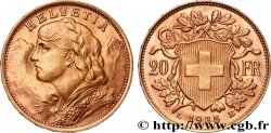 GOLD-, PALLADIUM- UND PLATIN-INVESTITIONEN 20 Francs  Vreneli  1935 Berne