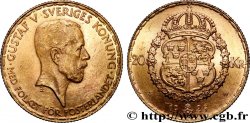SUÈDE 20 Kronor Gustave V 1925 Kungsholmen