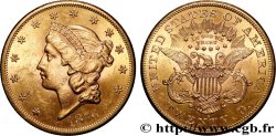 OR, PALLADIUM ET PLATINE INVESTISSEMENT 20 Dollars  Liberty  1876 San Francisco SUP 