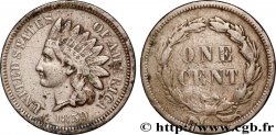 ÉTATS-UNIS D&nbsp;AMÉRIQUE 1 Cent tête d’indien 1859 Philadelphie