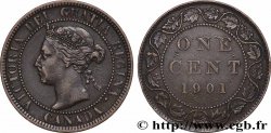 CANADA 1 Cent Victoria 1901 