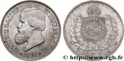 BRÉSIL 500 Reis Empereur Pierre II 1868 