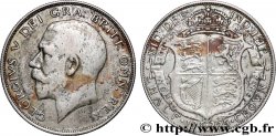 UNITED KINGDOM 1/2 Crown Georges V / blason 1925 