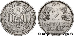 ALLEMAGNE 2 Mark aigle 1951 Stuttgart - F