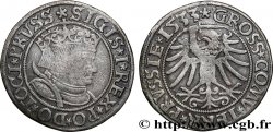 POLOGNE - SIGISMOND Ier LE VIEUX Gros 1533 