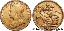 OR, PALLADIUM ET PLATINE INVESTISSEMENT 1 Souverain Victoria “Old Head” 1899 Londres