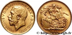 OR, PALLADIUM ET PLATINE INVESTISSEMENT 1 Souverain Georges V 1915 Sydney
