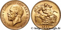 ORO, PALLADIO E PLATINO: INVESTIMENTI 1 Souverain Georges V 1931 Perth q.SPL 