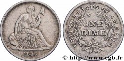 UNITED STATES OF AMERICA 1 Dime (10 Cents) Liberté assise 1838 New Orleans