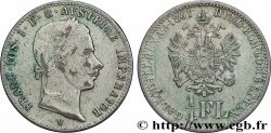 AUTRICHE 1/4 Florin François-Joseph 1861 Vienne