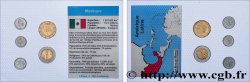 MEXICO Lot 5 monnaies 2002-2009 
