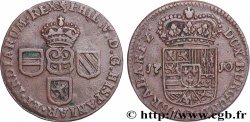 PAYS-BAS ESPAGNOLS - NAMUR - PHILIPPE V DE BOURBON Liard 1710 Namur
