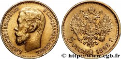 GOLD-, PALLADIUM- UND PLATIN-INVESTITIONEN 5 Roubles or 1898 Saint-Pétersbourg