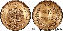 GOLD-, PALLADIUM- UND PLATIN-INVESTITIONEN 2 Pesos 1945 Mexico