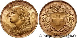 GOLD, PALLADIUM & PLATINUM INVESTMENT 20 Francs or &nbsp;Vreneli&nbsp; 1947 Berne