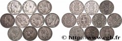 SILBER-INVESTMENT Lot de 10 écus de 5 Francs Union Latine n.d.  S 