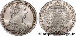 ARGENT D&nbsp;INVESTISSEMENT 1 Thaler (REFRAPPE) Marie-Thérèse 1780 Vienne