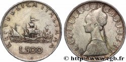 ITALIE 500 Lire “caravelles” 1960 Rome