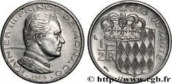 MONACO 1/2 Franc Rainier III 1965 Paris