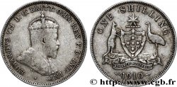 AUSTRALIE 1 Shilling Édouard VII 1910 Londres