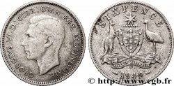 AUSTRALIA 6 Pence Georges VI 1942 Denver - D