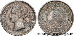 BRITISH HONDURAS 5 Cent Victoria 1894 