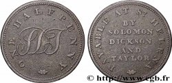 ST HELENA & ASCENSION 1/2 Penny 1821 
