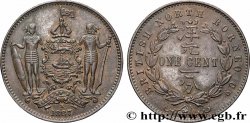 MALAISIE - BORNÉO DU NORD BRITANNIQUE 1 Cent Compagnie britannique du Nord-Bornéo 1887 Heaton