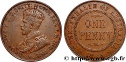 AUSTRALIE 1 Penny Georges V 1936 Melbourne