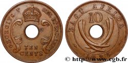 AFRIQUE DE L&nbsp;EST 10 Cents (Georges V) 1935 Londres