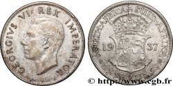 AFRIQUE DU SUD 2 1/2 Shillings Georges VI / armes couronnée 1937 Pretoria