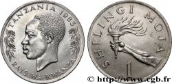 TANZANIE 1 Shilingi Julius Nyerere 1983 Llantrisant SUP 