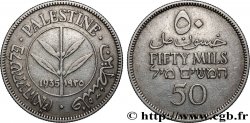 PALESTINE 50 Mils 1935 