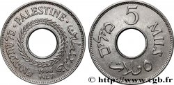 PALESTINE 5 Mils 1946 