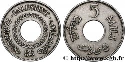 PALESTINE 5 Mils 1927 