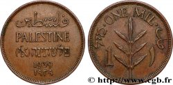 PALESTINE 1 Mil 1939 