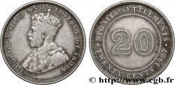 MALAYSIA - STRAITS SETTLEMENTS 20 Cents Straits Settlements Georges V 1927 