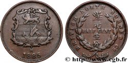 MALAYSIA - BRITISH NORTH BORNEO 1/2 Cent 1885 Birmingham