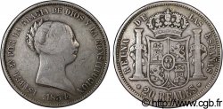 ESPAGNE 20 Reales  Isabelle II  1854 Madrid TB+ 