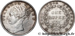 INDES BRITANNIQUES 1 Roupie East India Company Victoria 1840 Bombay