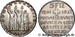 SWITZERLAND 5 Francs 650e anniversaire de la confédération 1941 Berne