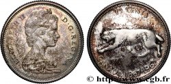 CANADA 25 Cents centenaire de la Confédération 1967 Ottawa