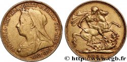 OR, PALLADIUM ET PLATINE INVESTISSEMENT 1 Souverain Victoria type vieille tête 1894 Londres