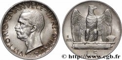 ITALIA 5 Lire Victor Emmanuel III 1926 Rome
