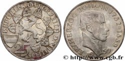 AUSTRIA 25 Schilling 100e anniversaire de la mort de l’archiduc Jean-Baptiste d&nbsp;Autriche 1959 Vienne