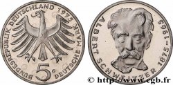 GERMANY 5 Mark Proof Albert Schweitzer 1975 Karlsruhe