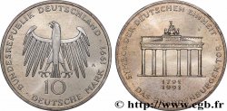 ALLEMAGNE 10 Mark 200e anniversaire de l’inauguration de la Porte de Brandebourg 1991 Berlin